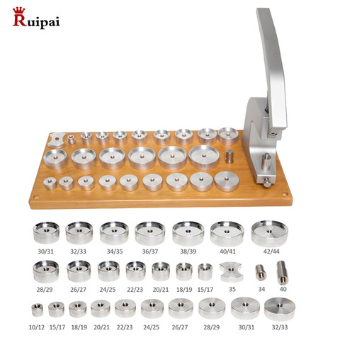 RUIPAI – outil de pressage de boîtier de montre 5500-A, presse en cristal avec 25 matrices coniques ► Photo 1/4