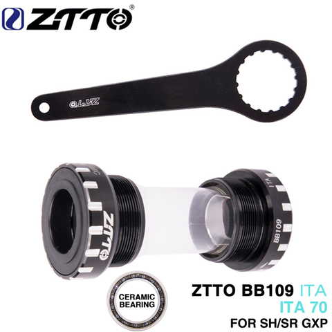 ZTTO-supports de roulement externe en céramique, BB109 ITA70 ITA 70, pour vtt vélo de route, avec joint en silicone Durable ► Photo 1/6