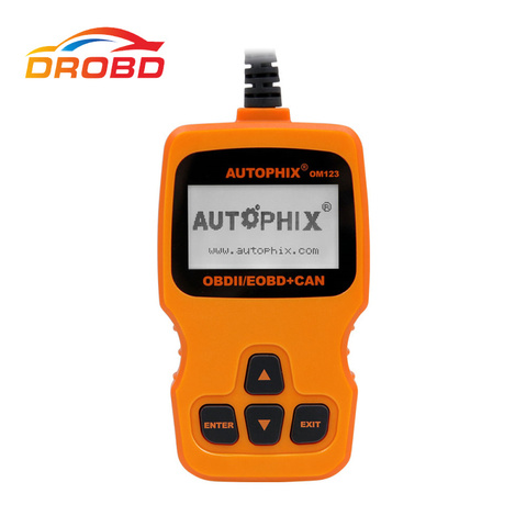 Nouveau lecteur de Code AUTOPHIX OM123 OBD2 analyseur de gaz Diesel Scanner de Diagnostic automatique dans l'outil de balayage automobile de voiture russe PK ELM327 ► Photo 1/6