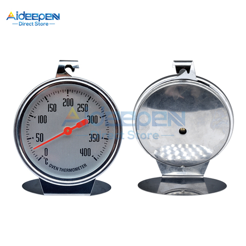 Thermomètre de barbecue en acier inoxydable, outil de mesure de la température des aliments, de 0 à 400 degrés ► Photo 1/6