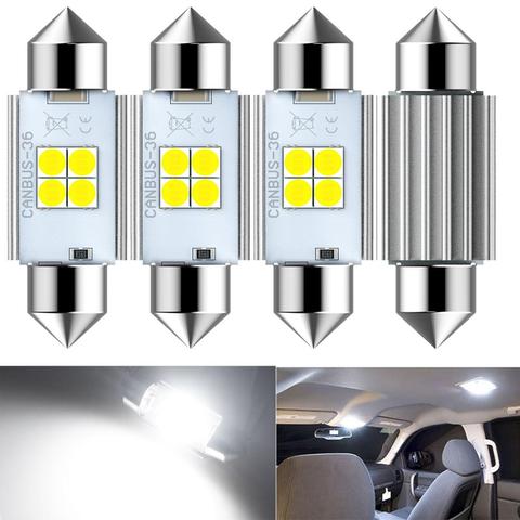 2 pièces 31mm 36mm 41mm C5W Led Canbus voiture ampoule intérieure pour Mercedes Benz W211 W203 W204 W208 W210 W209 W169 AMG CLK aucune erreur ► Photo 1/6