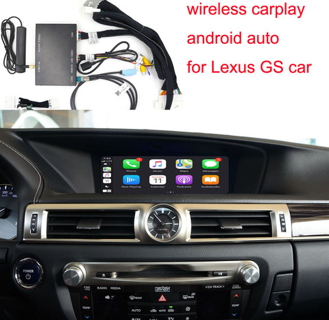 Autoradio Carplay sans fil, Android Auto, Airplay, AutoLink, pour Lexus GS GS300 GS350 GS450 2012-2022 ► Photo 1/5