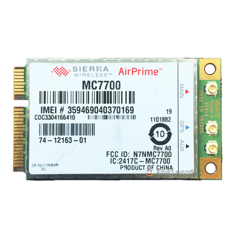 Module MC7700 LTE GPS HSPA 3G 4G PCI-E WWAN débloqué, carte 100Mbps sans fil pour ordinateurs portables et tablettes, livraison gratuite ► Photo 1/6