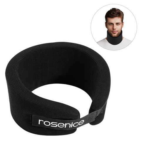 ROSENICE-orthèse pour le cou, Support pour le cou, mousse pour le col Cervical, soutien ajustable du cou, ceinture masseuse, soins de santé ► Photo 1/6