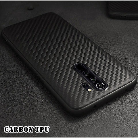 Coque en carbone pour Xiaomi, compatible modèles Mi 9T, 10T Pro, A2 Lite, Poco X3, NFC, M3, PocoPhone F1, Redmi Note 9, 8 Pro, 9A, 7, 8T, 9C, 9S, 6A, 6, 5 ► Photo 1/6