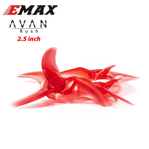 EMAX AVAN Rush, 4 pièces/2 paires d'hélices de 2.5 pouces pour moteur Emax Babyhawk R RACE(R) RS1105 RS1306B 1104 ► Photo 1/6