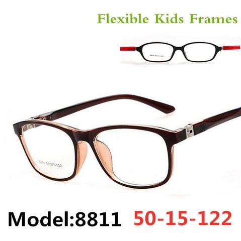 TR90 – lunettes à monture optique pour enfants, 7 couleurs, Double couleur, Style Cool, pour filles et garçons, vente en gros ► Photo 1/3