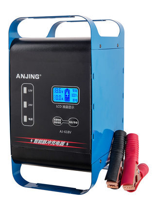 Chargeur de batterie entièrement automatique 12/24V, 20amp, maintien de la batterie, batterie au Lithium GEL plomb-acide, alimentation électrique automatique pour moto ► Photo 1/1