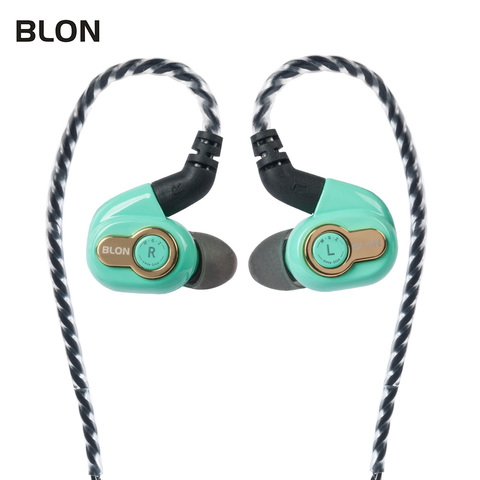 BLON BL-05s – écouteurs intra-auriculaires avec diaphragme en carbone, oreillettes de Sport, hi-fi, 2Pin, 3e génération, 10mm, BLON 0.78 BL03, BL-03 ► Photo 1/6