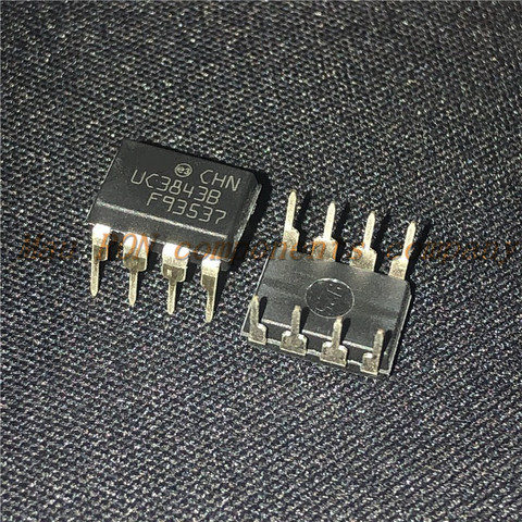 DIP8 DIP-8 UC3843B UC3843BN UC3843BN UC3843 3843, original, importé, nouveau, en Stock, 10 pièces/lot ► Photo 1/2