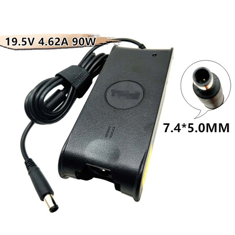 Chargeur d'alimentation universel pour ordinateur portable, 19.5V, 4,62 a, 90W, pour DELL Inspiron 15R, 1520, 1521, 1525, 1526, 1535, 1545, 1720, 1721, 6000 ► Photo 1/6