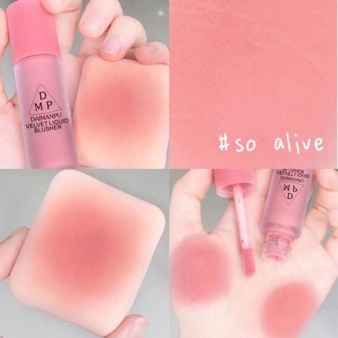 Palette de maquillage Blush pêche poudre minérale Rouge Rouge durable crème naturelle teinte de joue Orange pêche rose coréen maquillage de visage TSLM1 ► Photo 1/6