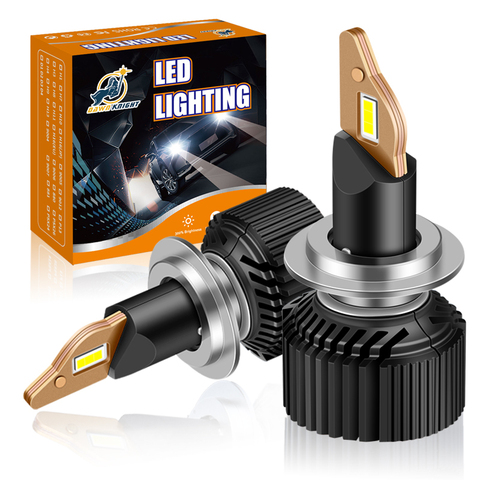 DAWNKNIGHT P1 50W 1mm Phare Led H7 H4 D2S H11 9005 HB3 9012 Canbus Ampoule Led 6000K 10000LM Mini Turbo XT1 Lampe À Led VOITURE Lumière ► Photo 1/6