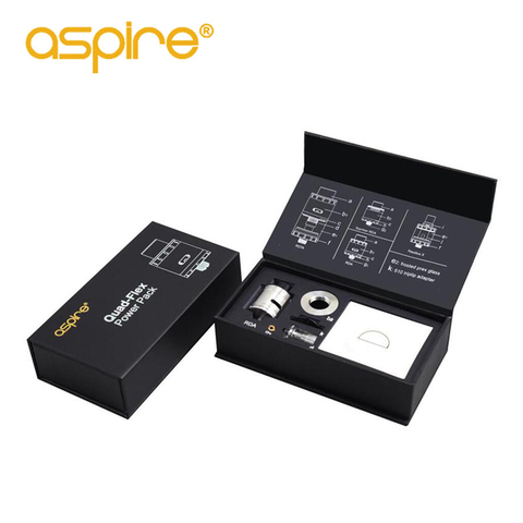 Cigarette électronique RDA Réservoir Aspire Quad-Flex Power Pack Kit 3-en-1 RDA/Squonk RDA atomiseur ► Photo 1/6