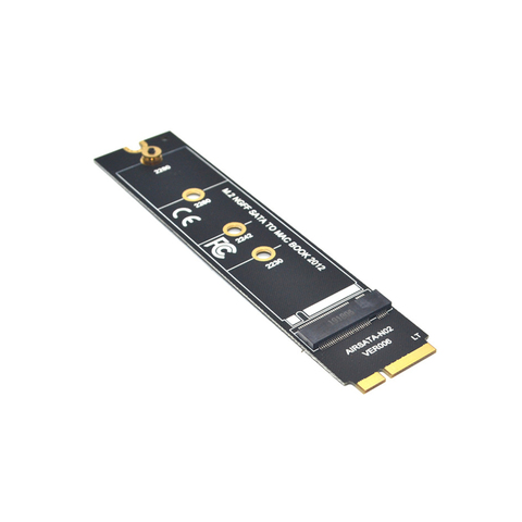 Carte d'adaptation M.2 NGFF SATA SSD, pour MacBook Air 2012 A1465 A1466 ► Photo 1/6