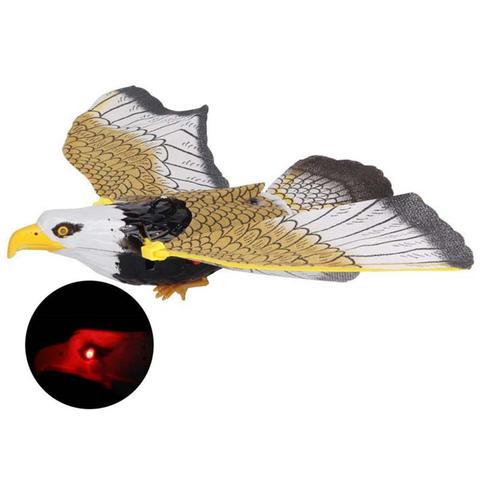 Aigle volant électronique 360 degrés, modèle d'oiseau volant avec son LED, jouet pour enfants, cadeau ► Photo 1/6