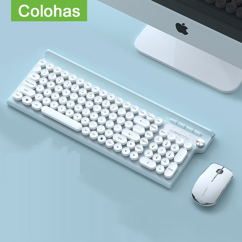 Clavier sans fil,2.4G sans fil jeu clavier souris Rechargeable clavier et souris pour Macbook ordinateur portable clavier ordinateur PC Gamer clavier souris ► Photo 1/6