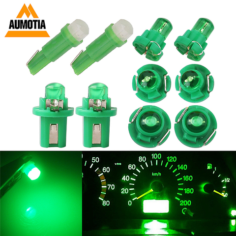 Ampoule de voiture 10x T3 LED T4.2 T4.7 B8.5 T5 LED s, COB LED s, jauges de groupe, panneau d'instruments, lampe de Base climatique ► Photo 1/6