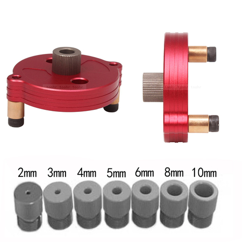Outils pour le travail du bois, gabarit Vertical de trous de poche, localisateur de trous, chevilles, centrage automatique, Kit de Guide de forage, charpentier ► Photo 1/6