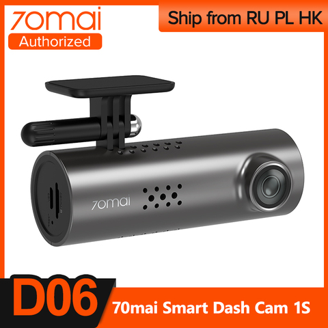 70mai Smart Dash Cam 1S anglais commande vocale 1080P Vision nocturne supérieure 70 MAI 1S voiture enregistreur Wifi voiture DVR vidéo Dashboad ► Photo 1/6