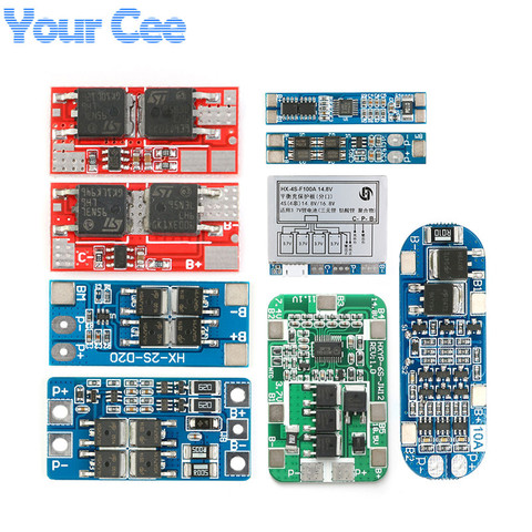 Carte de Protection de la batterie Li-ion Lithium 1S 2S 3S 4s 6S, Module de chargeur 18650, carte de Protection PCB BMS, Module de cellule Lipo ► Photo 1/6