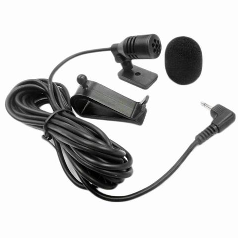 2.5mm coude Mono Auto DVD Radio Bluetooth voiture Microphone pâte Type haut-parleur fort ► Photo 1/5