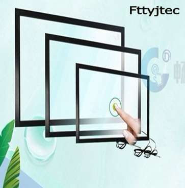 Fttyjtec 27 pouces IR multi-touch cadre 10 points kit de superposition de panneau d'écran tactile pour moniteur LCD ► Photo 1/6