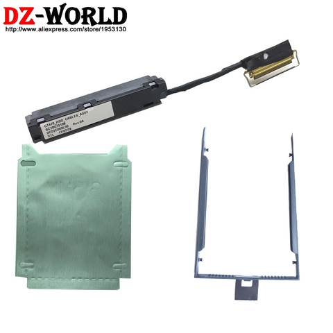 Nouveau plateau de câble SATA SSD HDD papier argenté pour Lenovo ThinkPad T470 A475 T480 A485 ordinateur portable 00UR495 DC02C009L00 SC10G75198 ► Photo 1/5