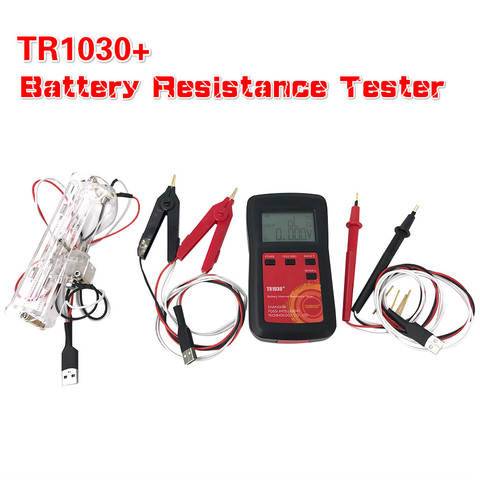 Mise à niveau YR1030 batterie au Lithium Test de résistance interne TR1030 électrique bricolage 18650 Nickel hydrure bouton testeur de batterie sèche ► Photo 1/6