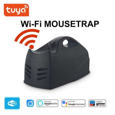 Capteur de souris Intelligent capteur WiFi sans fil appât choc Zapper peut être réutilisé en utilisant Intelligent APP contrôle piège Non toxique ravageur ► Photo 1/5