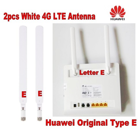100% HUAWEI Original 4G LTE externe 2x antenne pour B525 B593 E5186 B715 B535 et ainsi SMA e-type ► Photo 1/6
