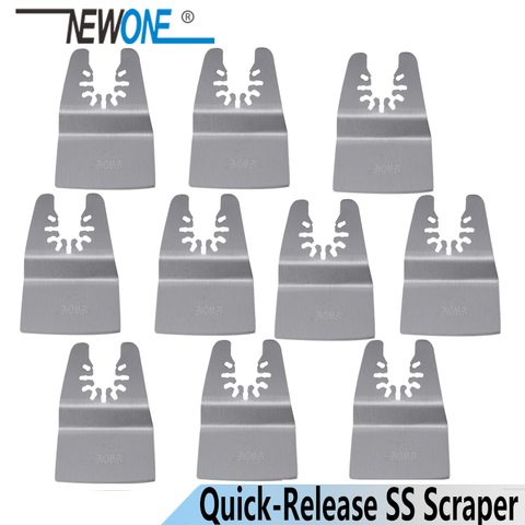 NEWONE à dégagement rapide SS grattoir fixe oscillant MultiTool adapté pour Dermel,AEG,Fein et la plupart des marques d'outils multiples ► Photo 1/6