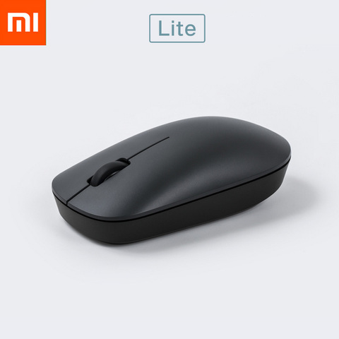 Nouveau Xiaomi souris sans fil Lite 2.4GHz 1000DPI ergonomique optique Portable souris d'ordinateur récepteur USB bureau jeu souris pour PC tour ► Photo 1/6