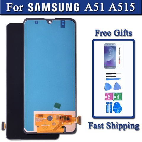 Ensemble écran tactile LCD, pour Samsung Galaxy A51 A515 A515F A515F/DS A515FD ► Photo 1/6