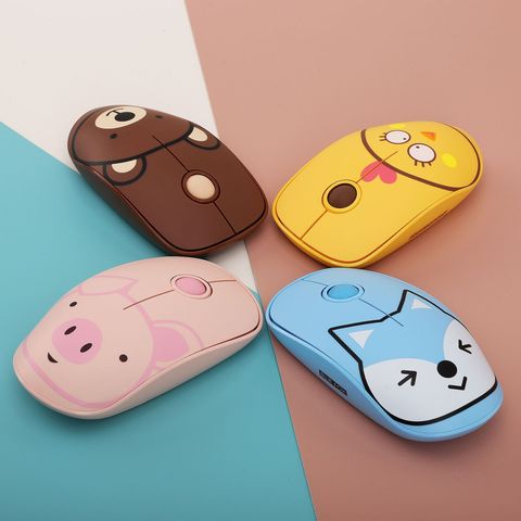 Souris optique de jeu sans fil 2.4Ghz, accessoires d'ordinateur, nouveauté créative, Mini souris optique Portable, rose, pour filles, nouveauté ► Photo 1/5