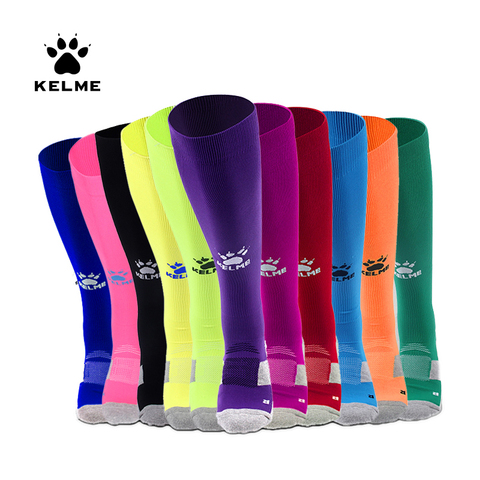 KELME Sport chaussettes hommes chaussettes de Football anti-dérapant Football chaussettes coton bas bonne qualité respirant mâle K15Z908 ► Photo 1/6