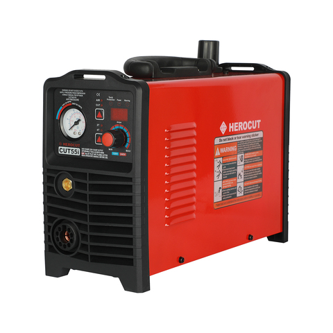 Herocut Cut55i CNC coupeur de Plasma IGBT contrôle numérique CNC Non-HF pilote Arc double tension 120V/240V, travail de découpeuse avec CNC ► Photo 1/6