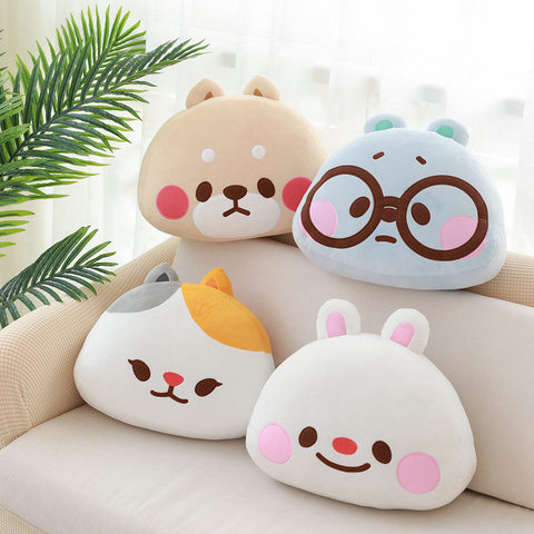 Ins chaud de haute qualité TonTon amis en peluche oreiller canapé coussin Tobi Winnie Yuta Bella super mignon Shiba Inu cadeau d'anniversaire pour les enfants ► Photo 1/5