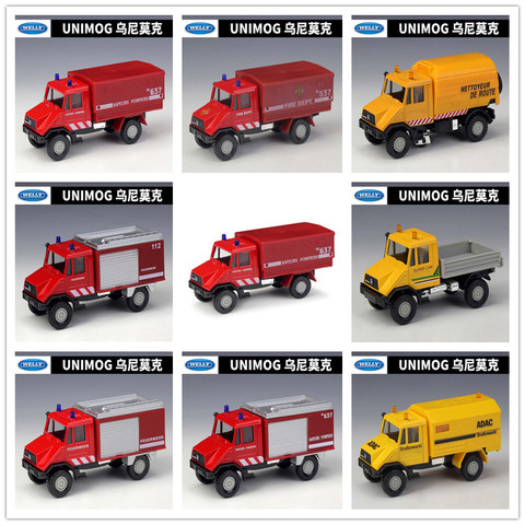 WELLY Diecast – simulateur de voiture 1:43, camion de pompiers en métal, véhicule d'ingénierie, balayeuse, modèle de voiture en alliage, jouet, voiture pour enfants, Collection cadeau ► Photo 1/6