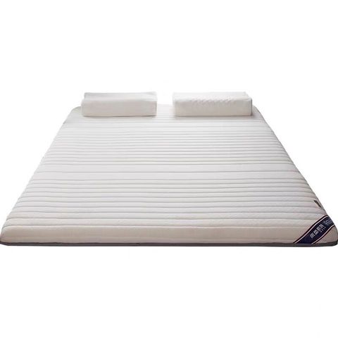 Matelas en Latex pliable, 4D respirant, Tatami de sol pour adultes, simple, Double épaisseur, 6cm, éponge douce confortable ► Photo 1/6