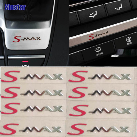 5 pièces 10 pièces en acier inoxydable voiture rétroviseur autocollant pour Ford Smax S-MAX ► Photo 1/6