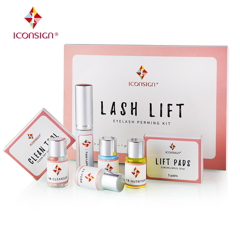 Livraison directe Kit de levage de cils Makeupbemine cils Perming ICONSIGN Calia Perm ensemble peut faire votre Logo et expédier par expédition rapide ► Photo 1/6