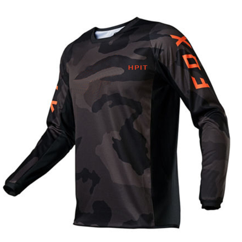 2022 hommes descente maillots hpit fox VTT vtt chemises tout-terrain DH moto maillot Motocross vêtements de sport FXR vélo ► Photo 1/6