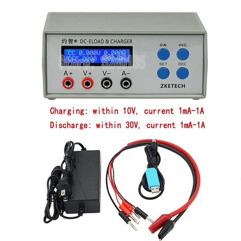 EBC-A05 + chargeur de testeur de charge électronique de Performance de puissance de capacité de batterie pour la sortie de l'ordinateur de batterie Mobile 5V ► Photo 1/3