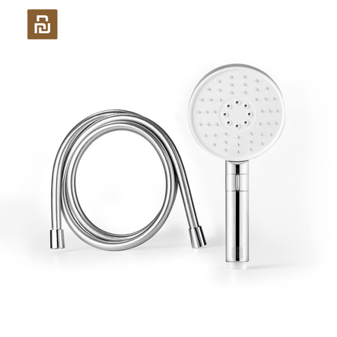 Youpin dabai Diiib 3 Modes ensemble de pomme de douche à main 360 degrés 120mm 53 trou d'eau avec PVC Matel douche de Massage puissante ► Photo 1/6