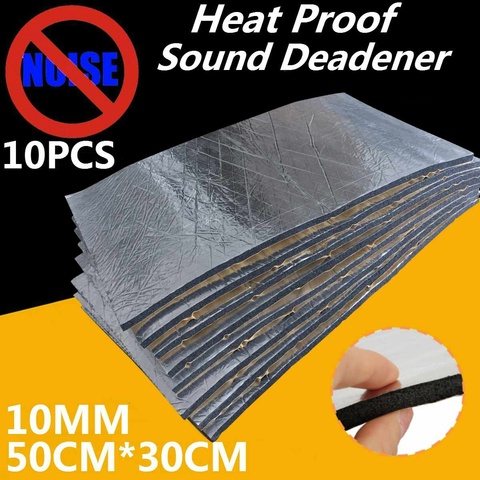 50 50CM VOITURE Sound-Proofing Insonorisant Isolation Mousse Tapis