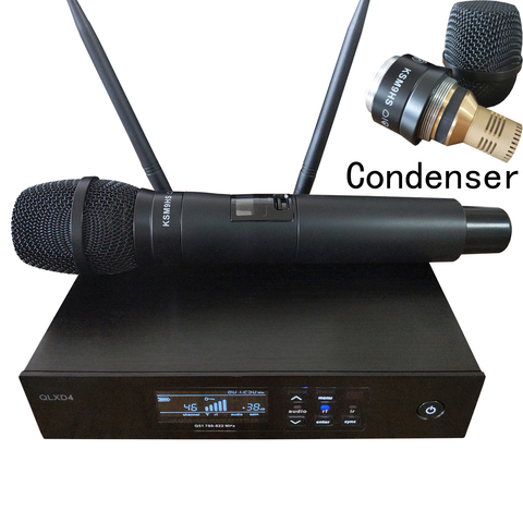 Leicozic – système De Microphone professionnel sans fil QLXD24 SKM9, 628-668Mhz ► Photo 1/6