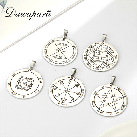 Dawapara-pendentif Talisman pour collier bricolage accessoires Pentacle de vénus, amulette favorise et renforce les amitiés ► Photo 1/6