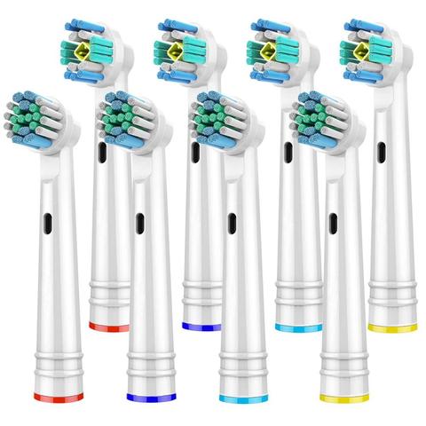 Têtes de brosse à dents pour Oral B brosse à dents électrique 2 modèle pour Oral B avance électrique/Pro santé/Triumph/3D Excel/vitalité ► Photo 1/6