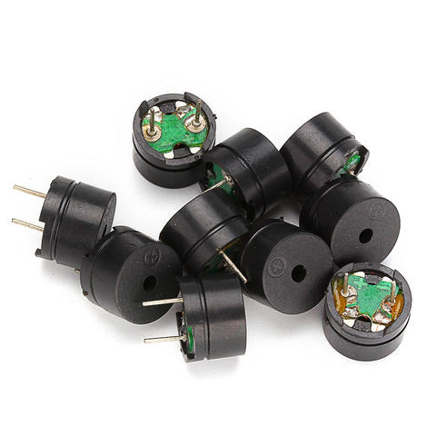 20 PCS/Lot 16R résistance vibreur passif ca 12MM * 8.5MM 16 ohm 3V 5V 9V 12V Mini Piezo Buzzer 12085 pour Arduino bricolage électronique ► Photo 1/2